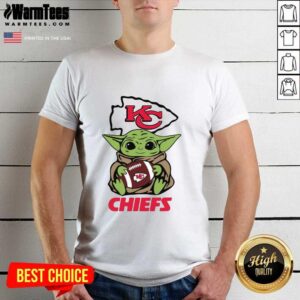 Hot Baby Yoda Hug Kansas City Chiefs Football Shirt