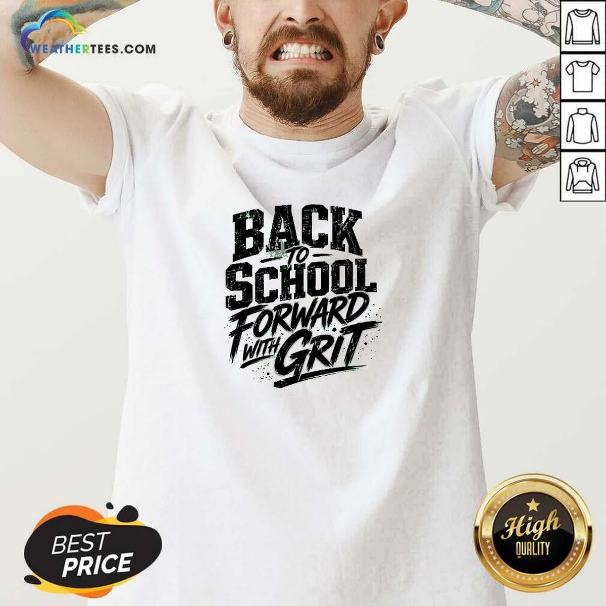 Hot Back To School Grit Streetwear For Students And Teache Shirt - Image 2