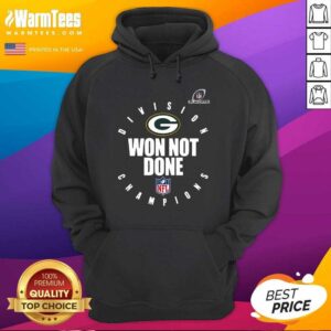 Alternative view of Hot Bay Packers Champions 2020 Won Not Done Shirt