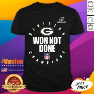 Hot Bay Packers Champions 2020 Won Not Done Shirt