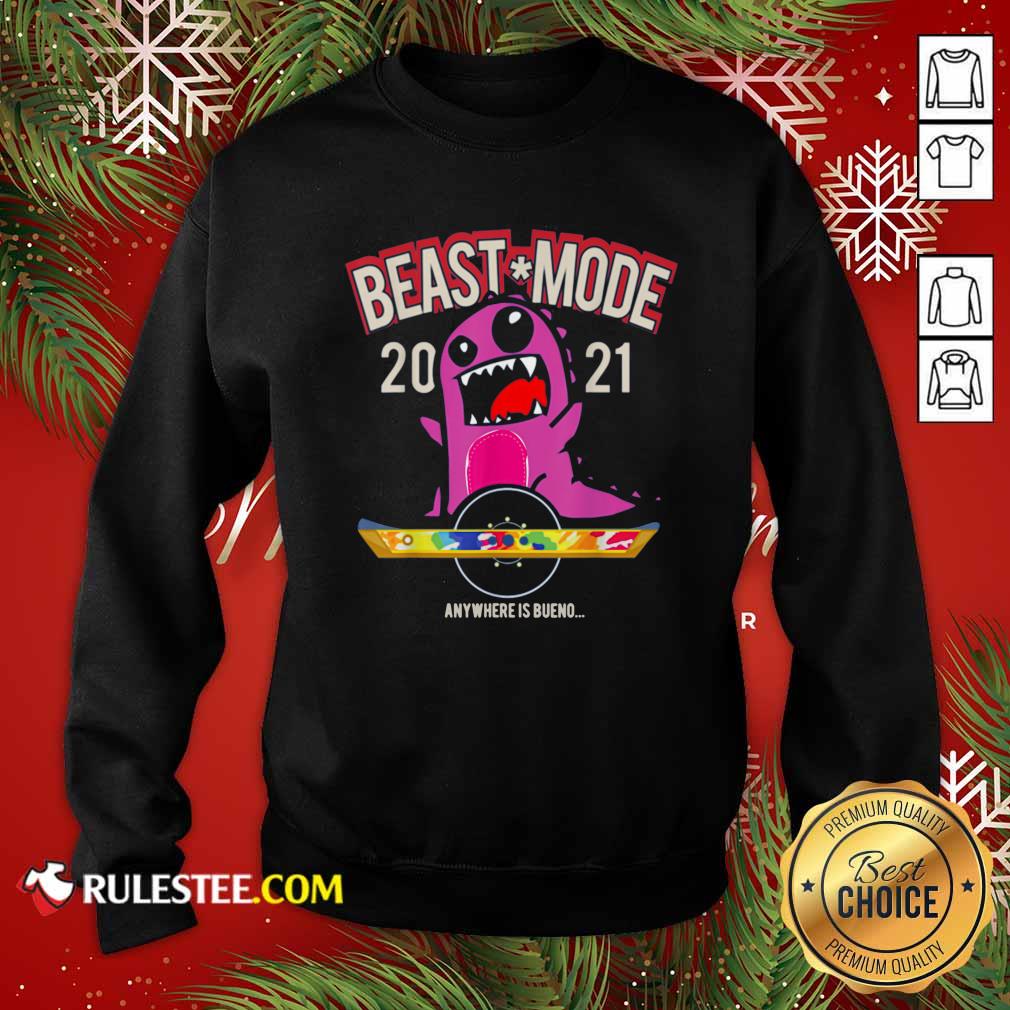 Hot Beast Mode 2021 Floating Shirt - Image 5