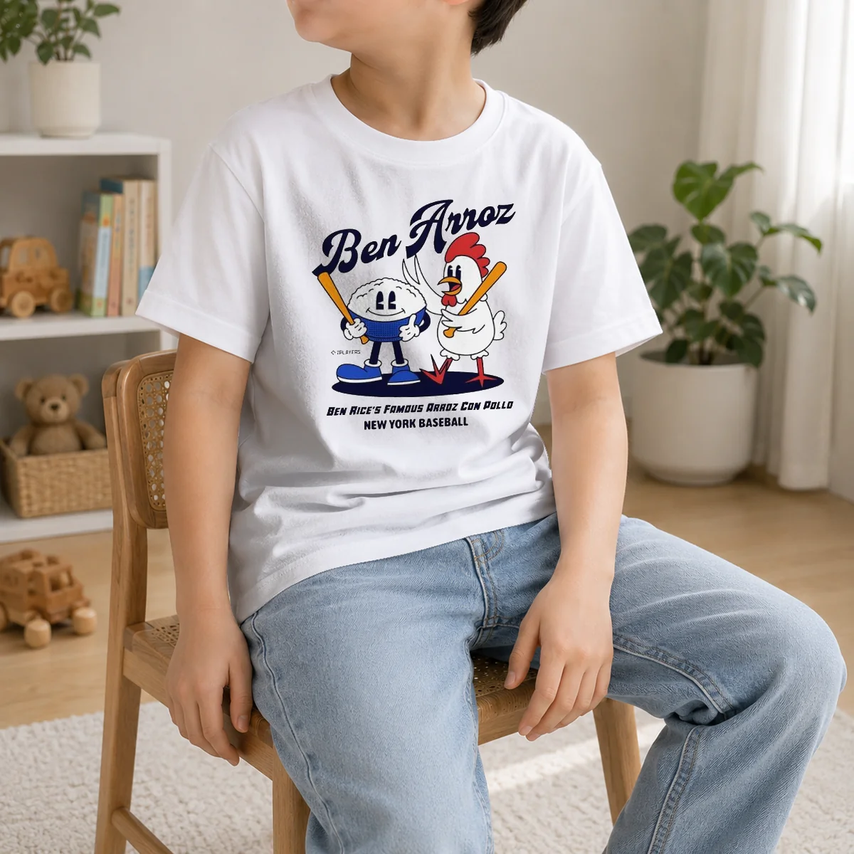 Hot Ben Rice New York Yankees MLB Ben Arroz Famous Arroz Con Pollo New York Baseball Shirt - Image 9