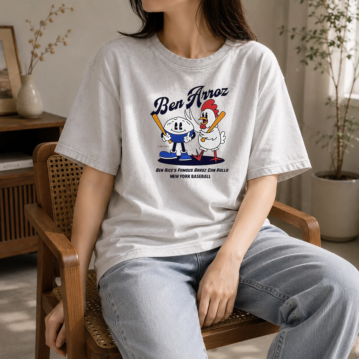 Hot Ben Rice New York Yankees MLB Ben Arroz Famous Arroz Con Pollo New York Baseball Shirt - Image 8