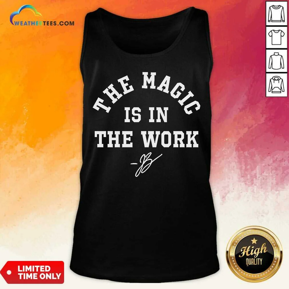 Hot Ben Stiller Jalen Brunson The Magic Is In The Work Signature Shirt - Image 3