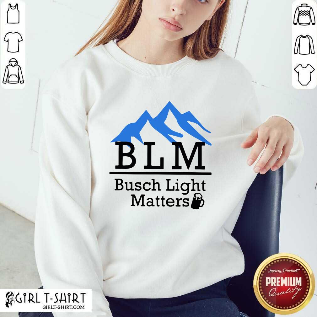 Hot BLM Busch Light Matters Shirt - Image 4