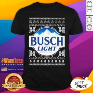 Hot Busch Light 2020 Ugly Christmas Shirt