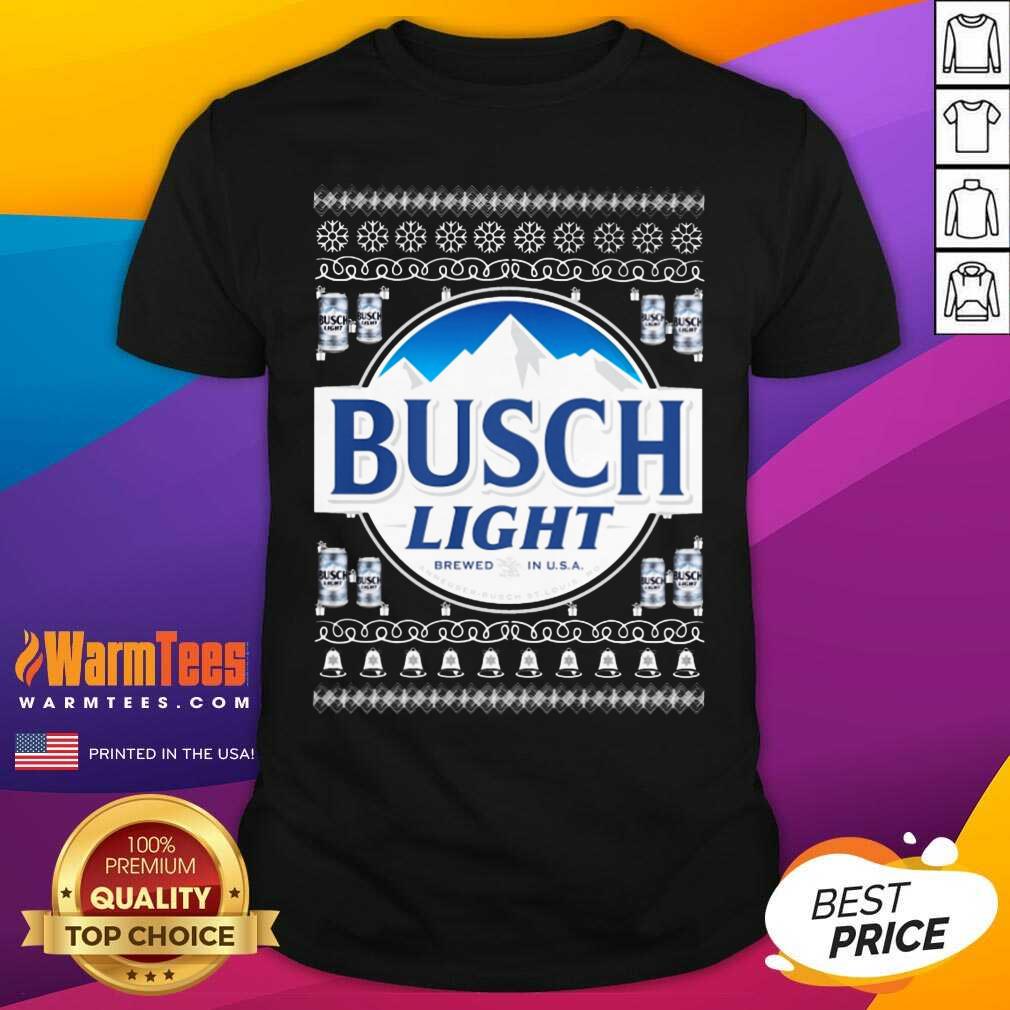 Hot Busch Light 2020 Ugly Christmas Shirt