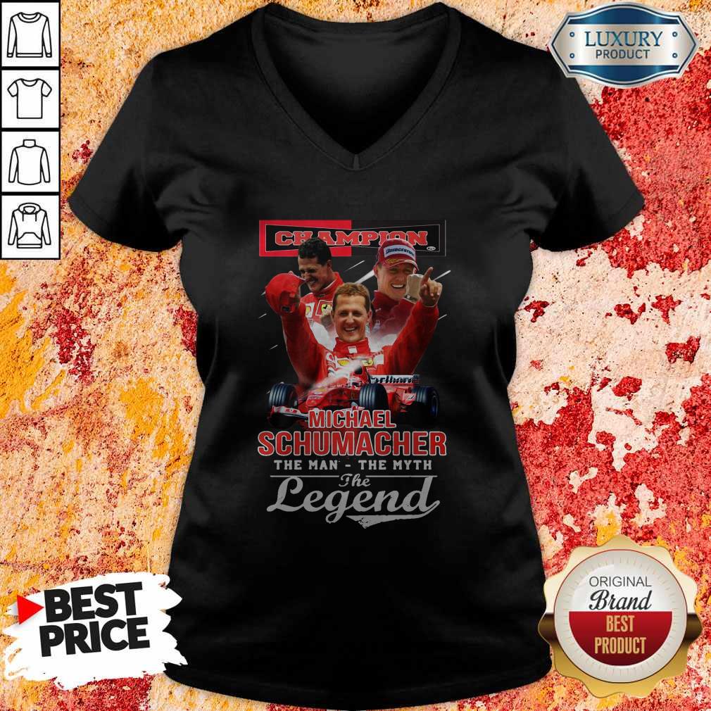 Hot Champion Michael Schumacher The Man The Myth The Legend Shirt - Image 2