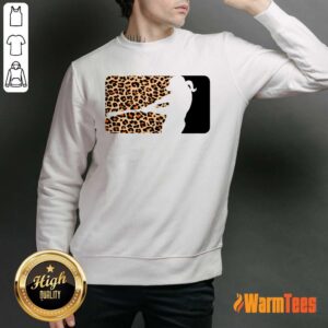 Alternative view of Hot Cheetah Softball Shirt