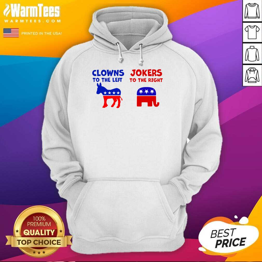 Hot Clowns Left Jokers Right 2021 Great Shirt - Image 4