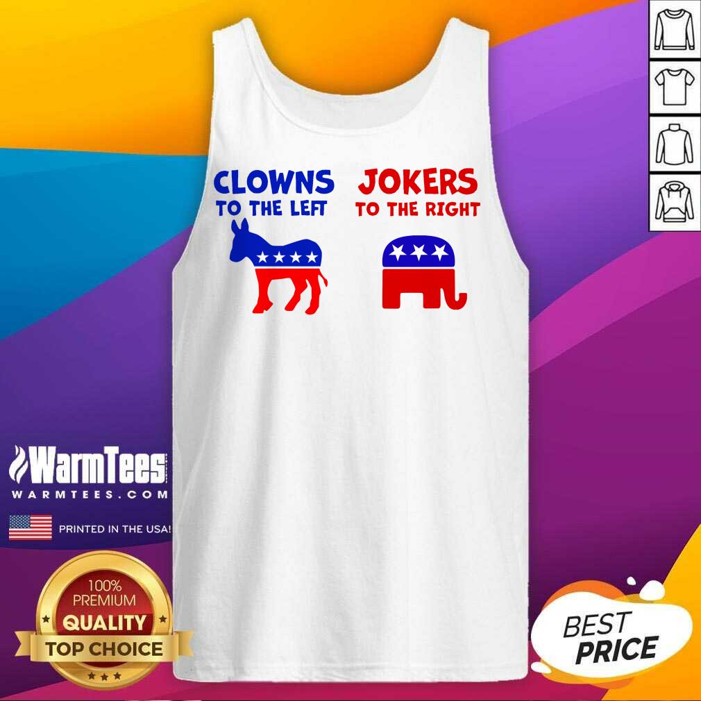 Hot Clowns Left Jokers Right 2021 Great Shirt - Image 2