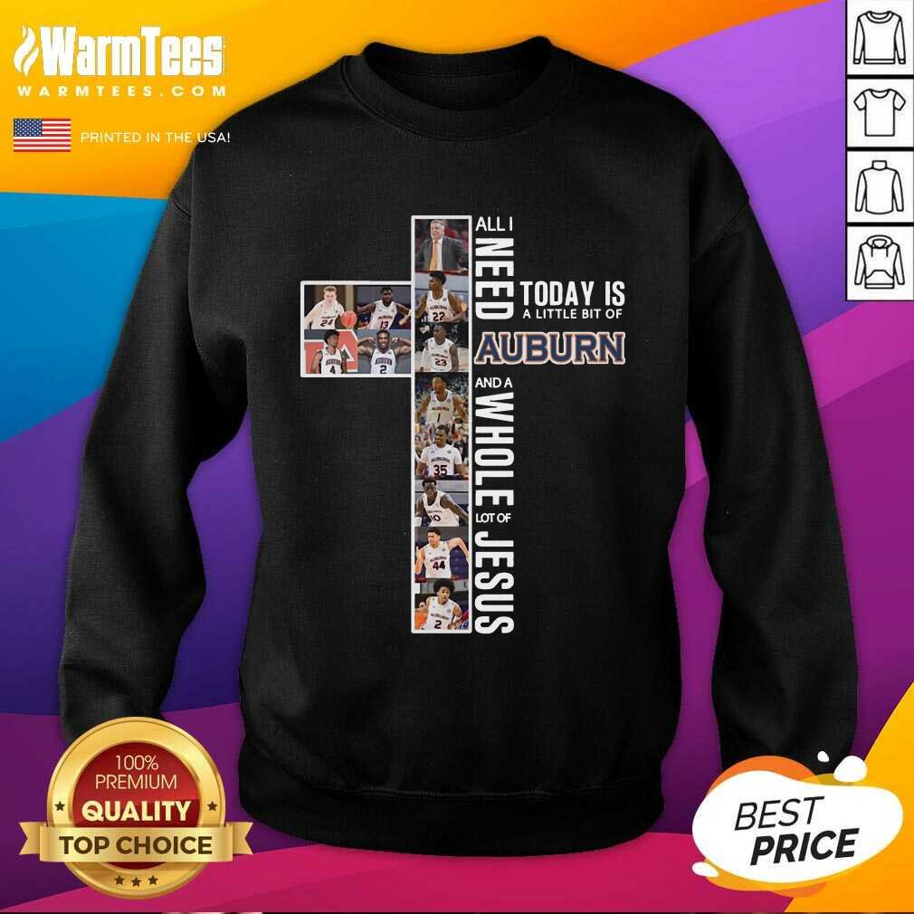 Hot Cross Auburn Whole Jesus Proud 2 Shirt - Image 5