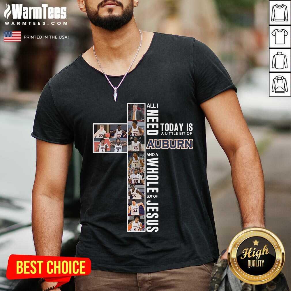 Hot Cross Auburn Whole Jesus Proud 2 Shirt - Image 3