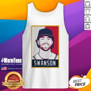 Alternative view of Hot Dansby Swanson Baseball Player Art Shirt