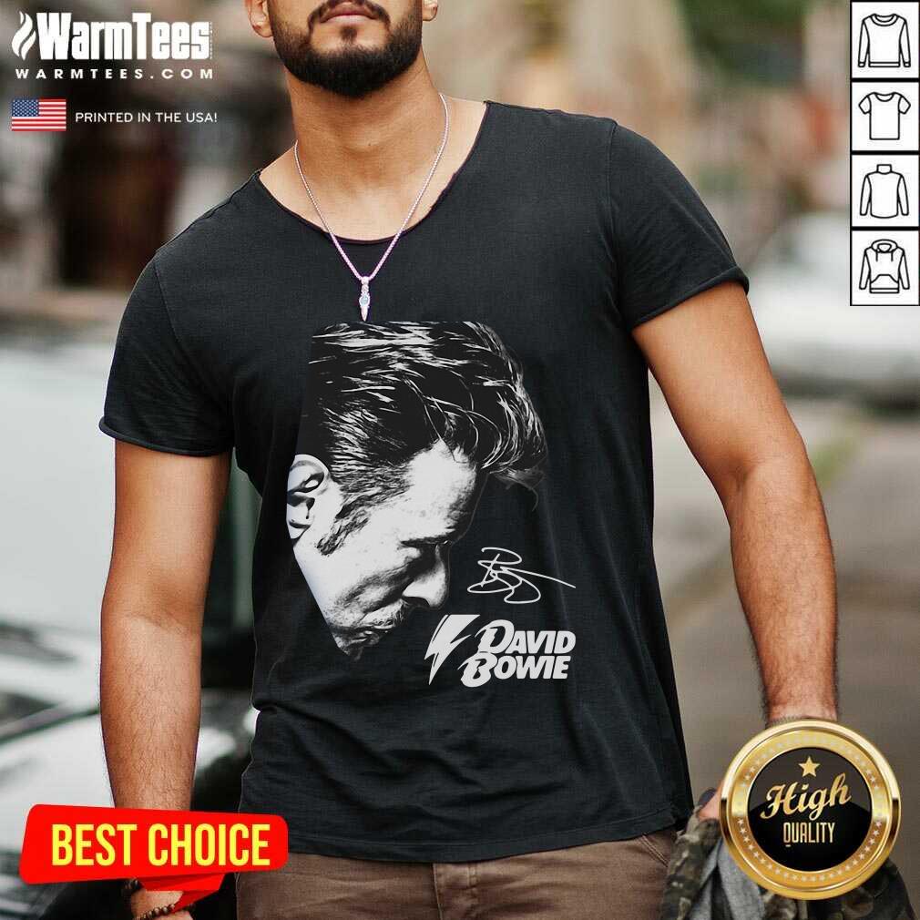 Hot David Bowie 2021 Signature Shirt - Image 5