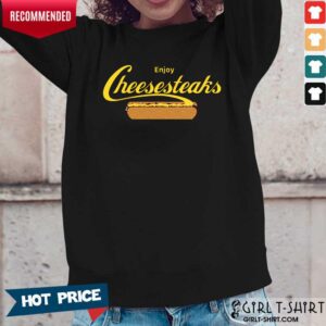 Alternative view of Hot Enjoy Cheesesteaks Shirt