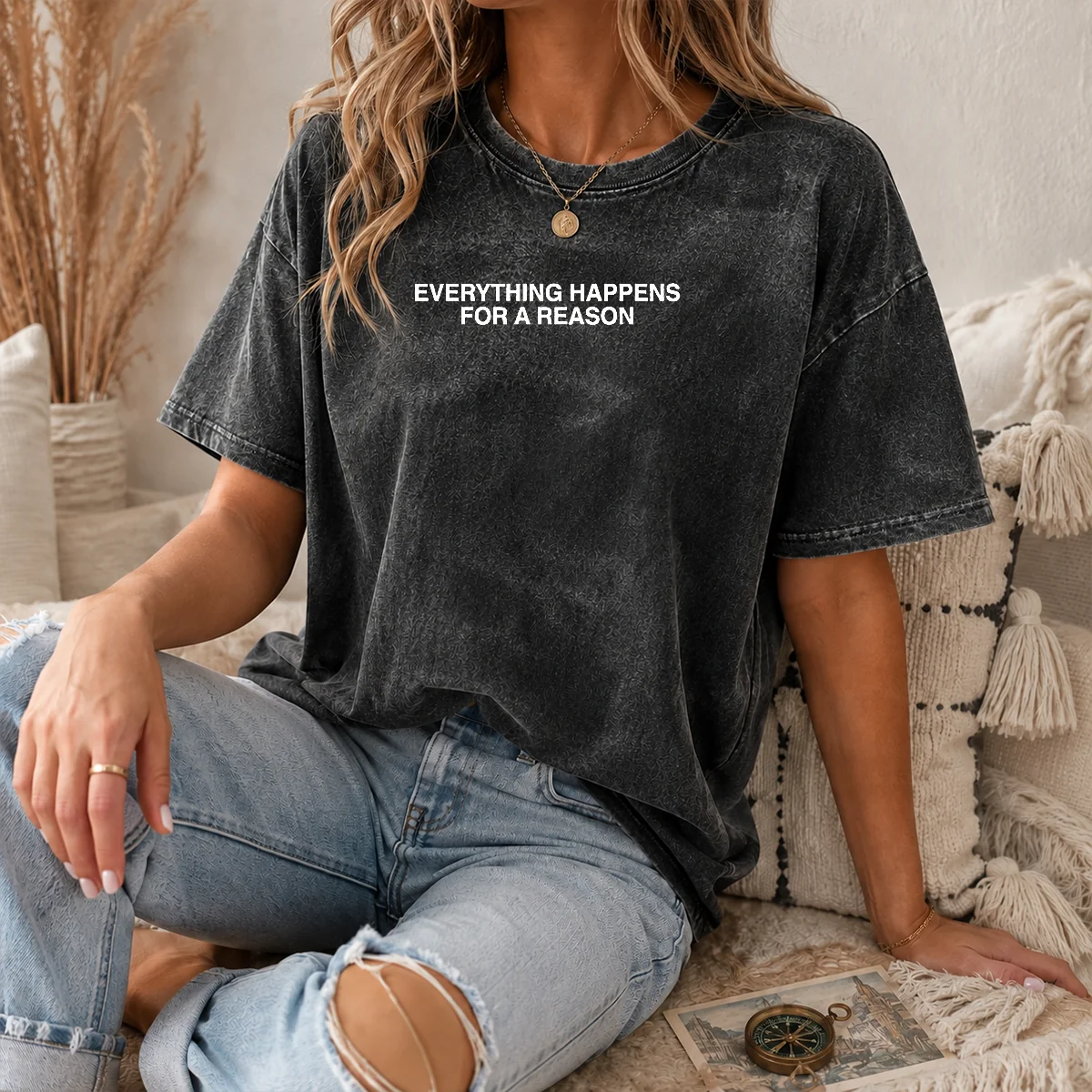 Hot Everything Happens For A Reason Shirt - Image 8