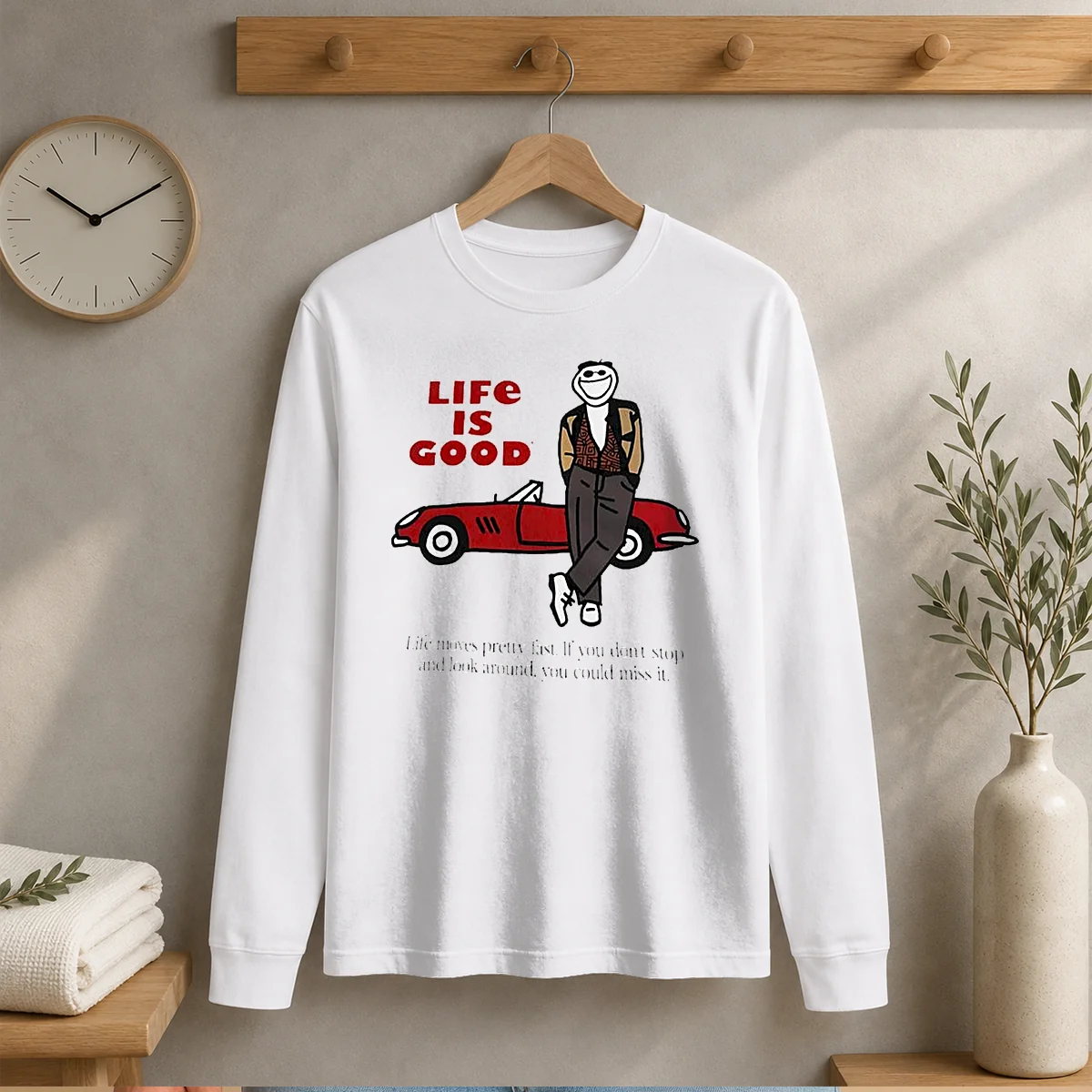 Hot Ferris Bueller Life Is Good Life Moves Pretty Fast If You Do Not Stop Shirt - Image 3