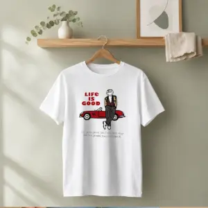 Alternative view of Hot Ferris Bueller Life Is Good Life Moves Pretty Fast If You Do Not Stop Shirt