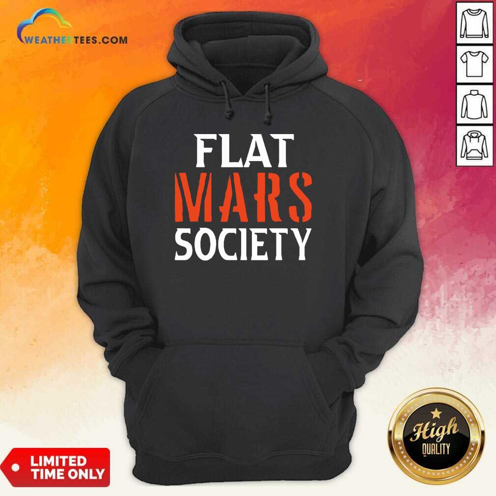Hot Flat Mars Society Shirt - Image 5
