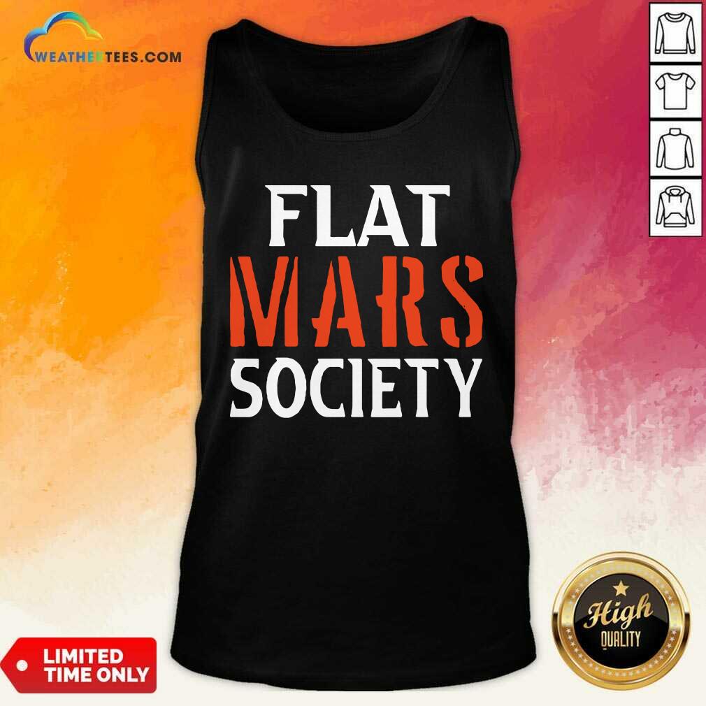 Hot Flat Mars Society Shirt - Image 3