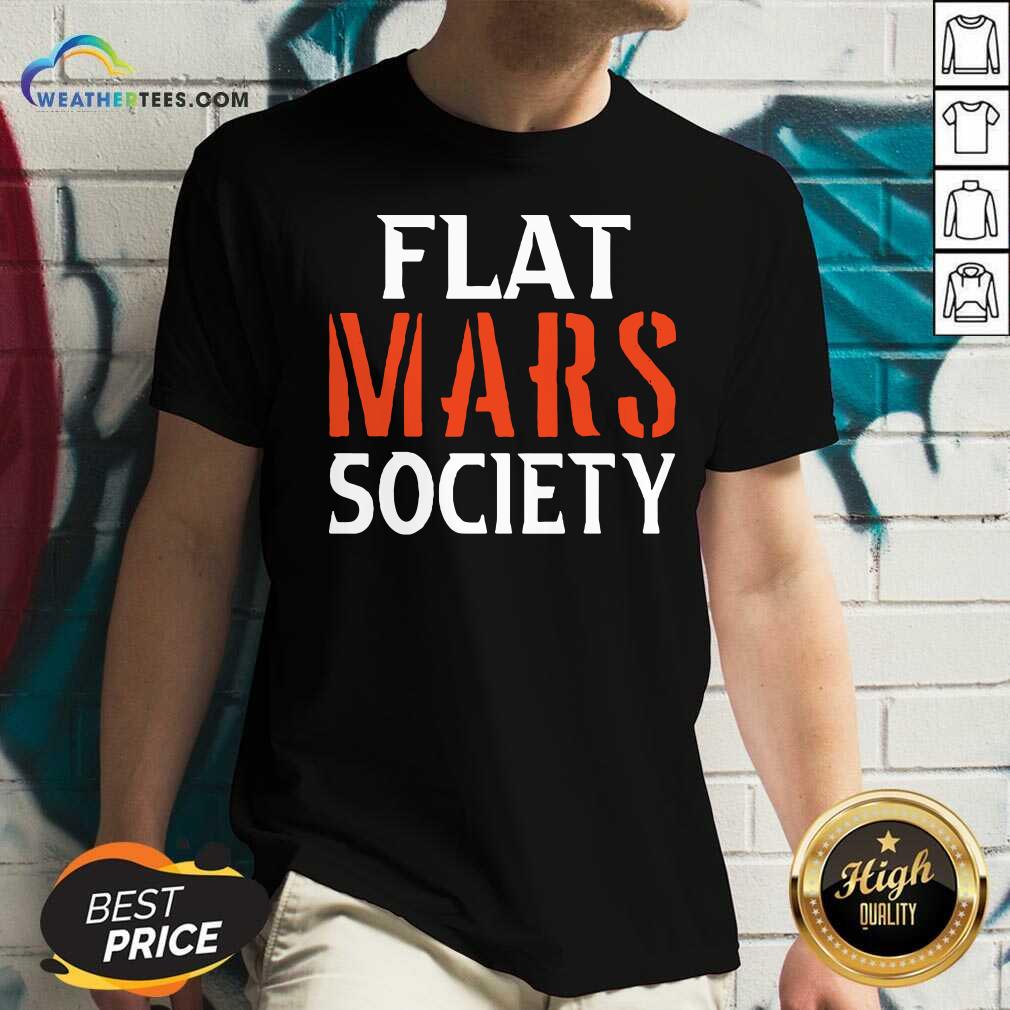 Hot Flat Mars Society Shirt - Image 2