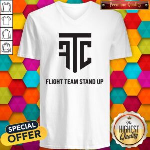 Alternative view of Hot Flight Team Stand Up Shirt