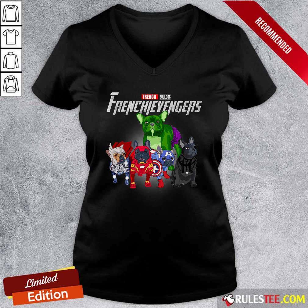 Hot French Bulldog Frenchievenger Shirt - Image 3