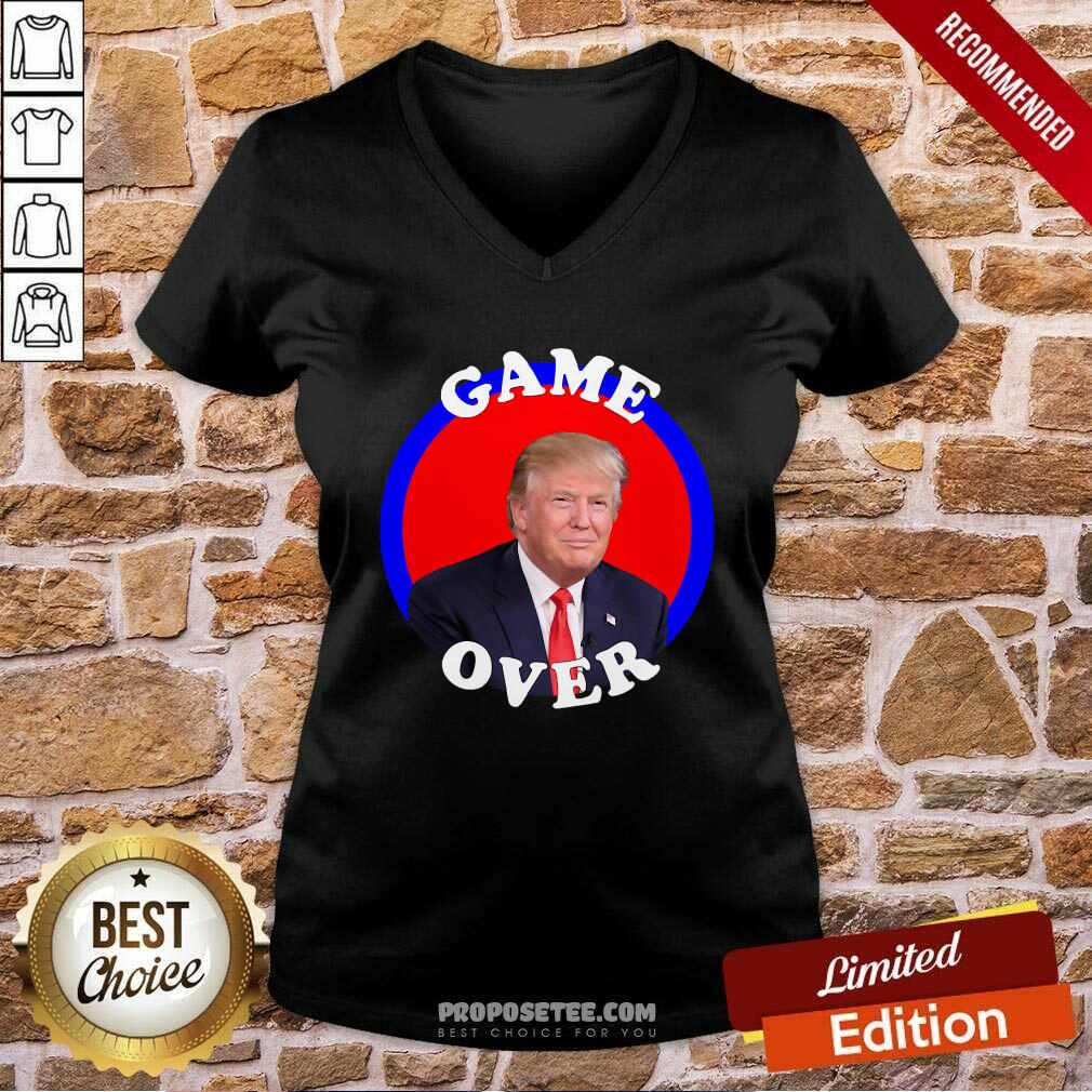 Hot Game Over Donald Trump President Election Shirt - Image 3