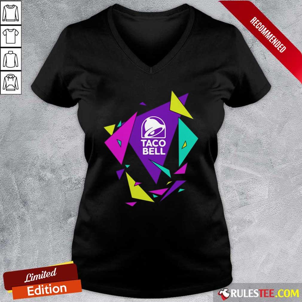 Hot Gavin Dempsey Taco Bell Geometric Logo Shirt - Image 3