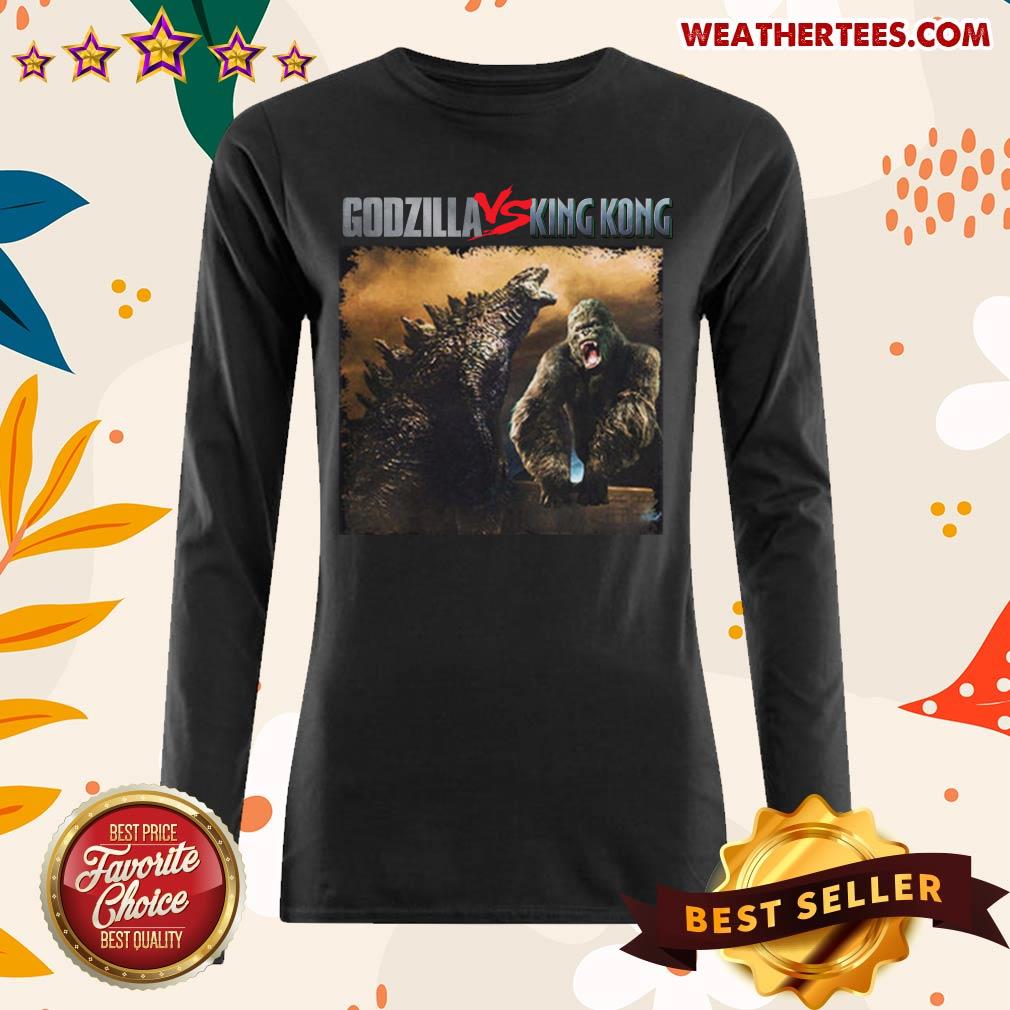 Hot Godzilla Vs Kong 55th Anniversary 1966 2021 Thank You For The Memories Signatures Shirt - Image 4