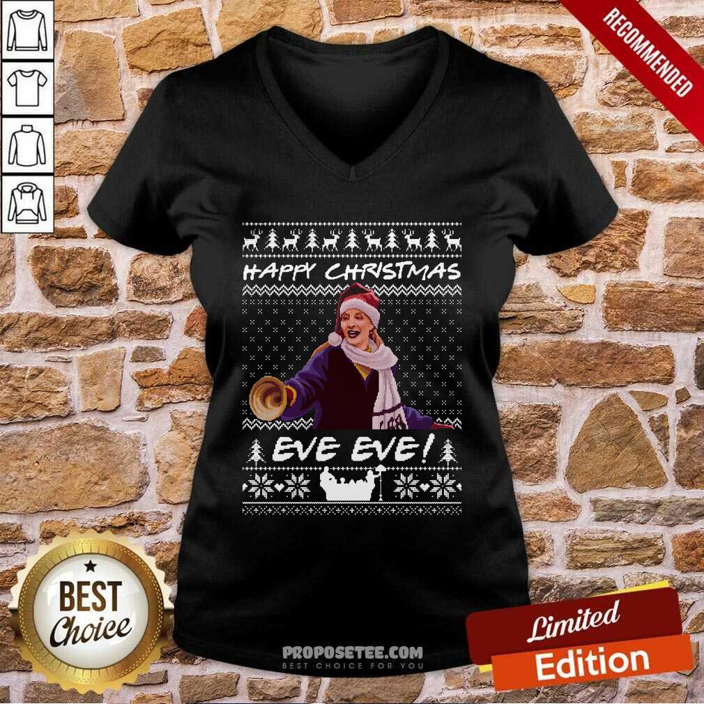 Hot Happy Christmas Eve Eve Ugly Xmas Shirt - Image 3