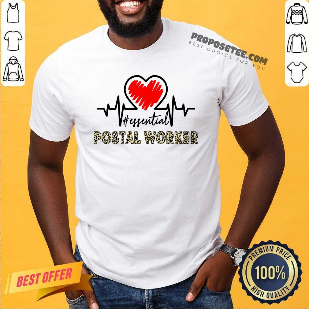 Hot Heartbeat Essential Postal Worker Shirt