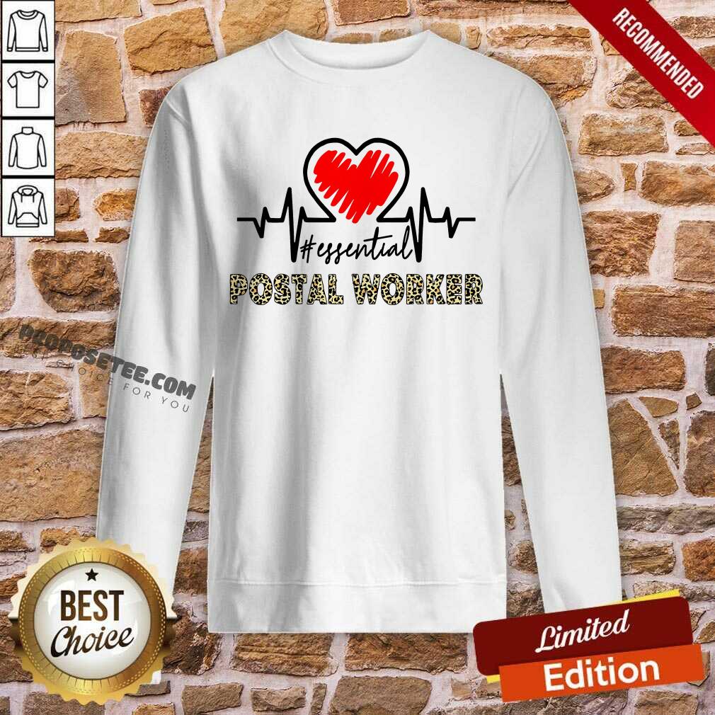 Hot Heartbeat Essential Postal Worker Shirt - Image 5