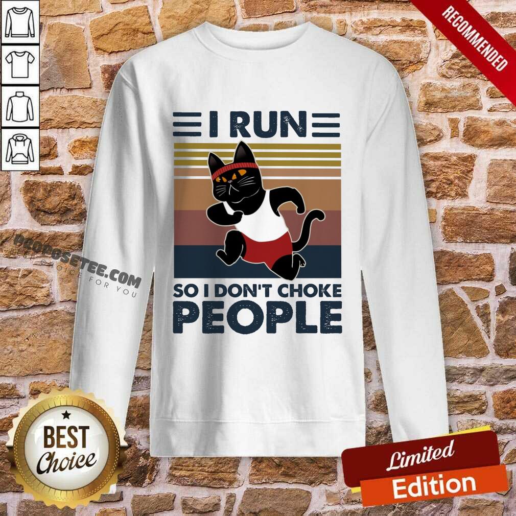 Hot I Run So I Don'T Choke People Shirt - Image 4