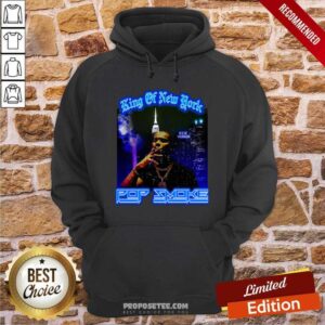 Alternative view of Hot King Of New York Pop Smoke Black Shirt