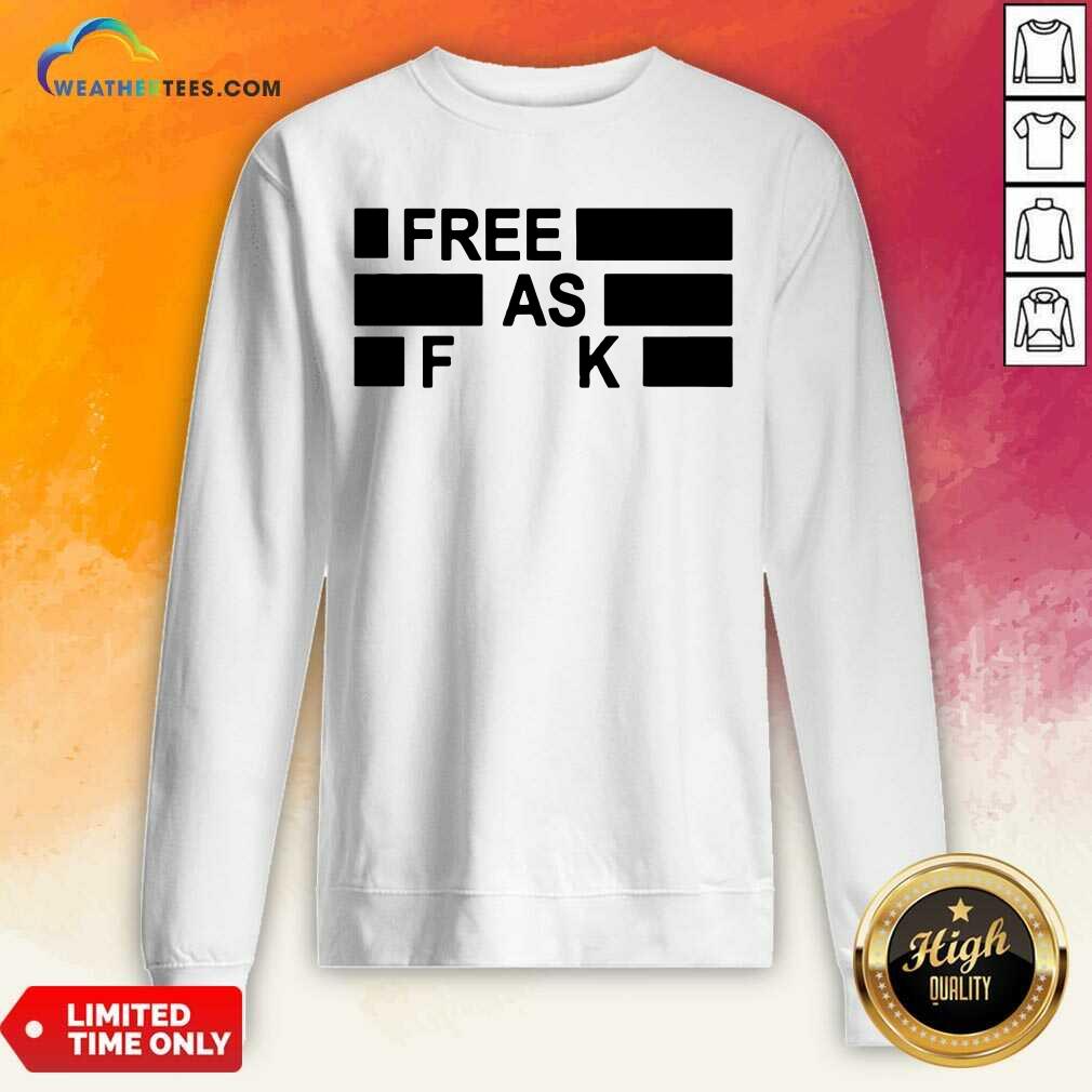 Hot Kyle Rittenhouse Free As Fuck Shirt - Image 4