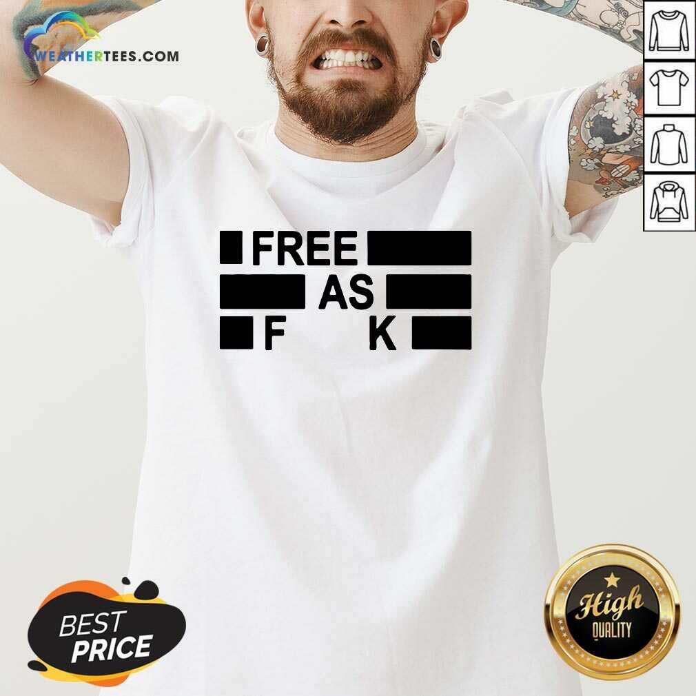 Hot Kyle Rittenhouse Free As Fuck Shirt - Image 2