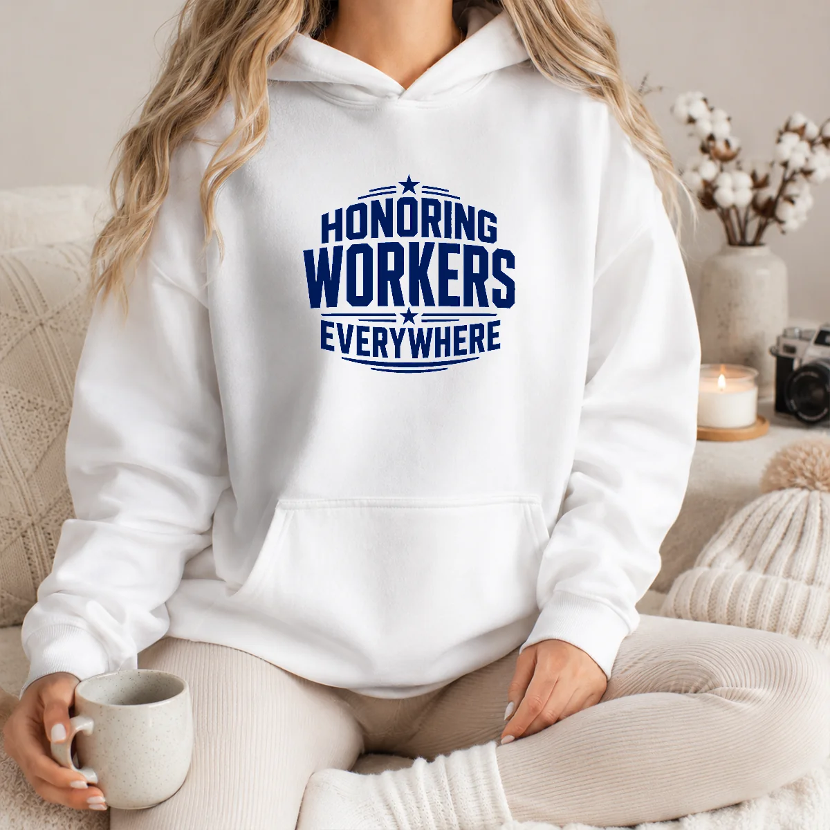 Hot Labour Day Workers Pride Line Art Shirt - Image 2