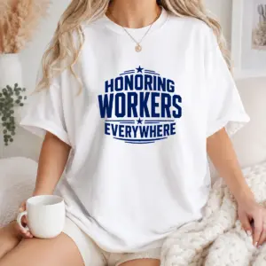 Hot Labour Day Workers Pride Line Art Shirt