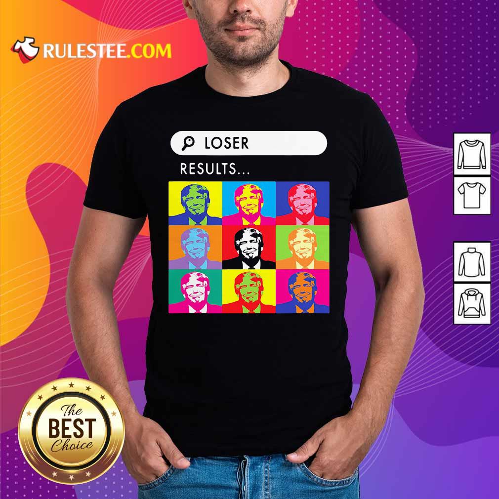Hot Loser Resuits Search Donald Trump Andy Warhol Shirt