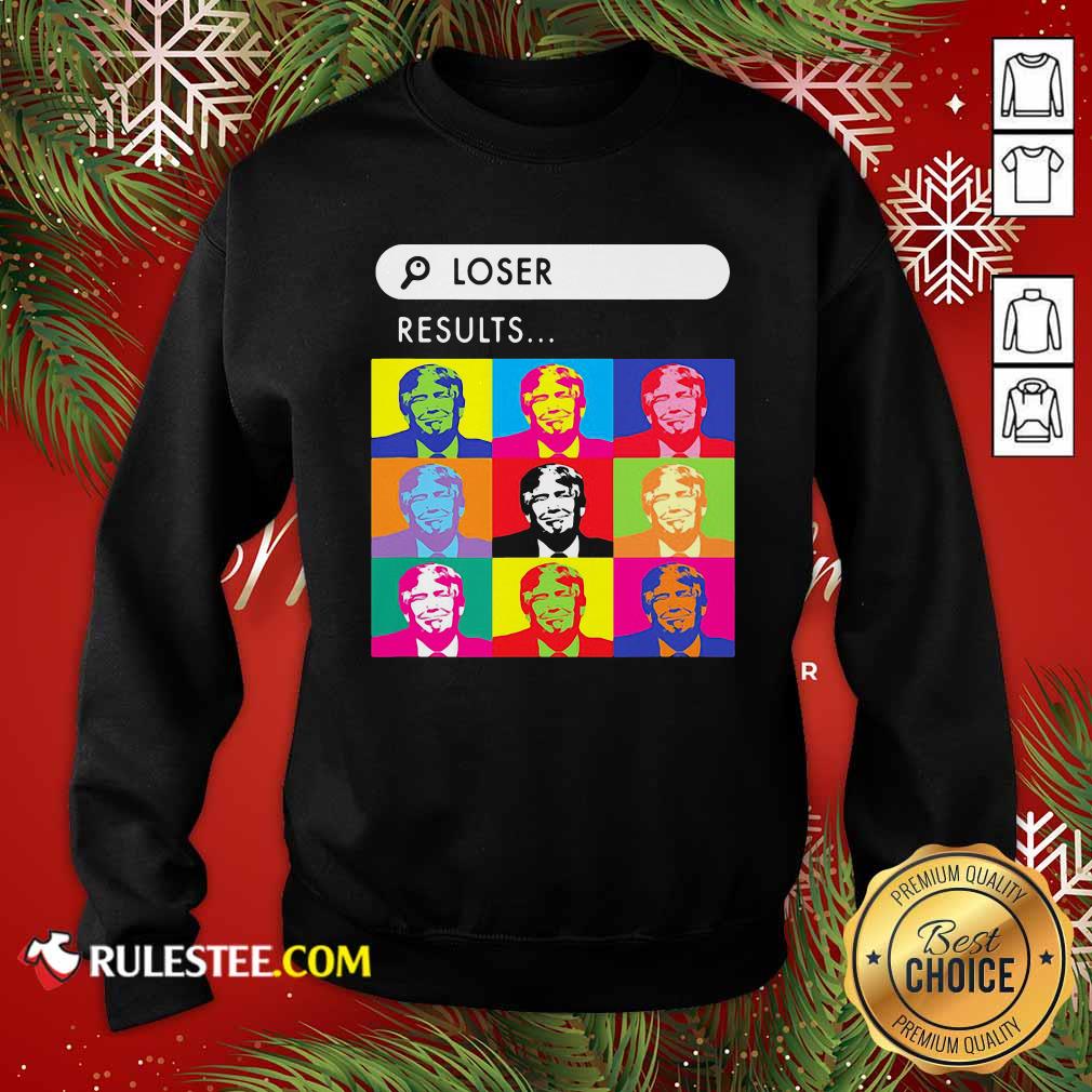 Hot Loser Resuits Search Donald Trump Andy Warhol Shirt - Image 5