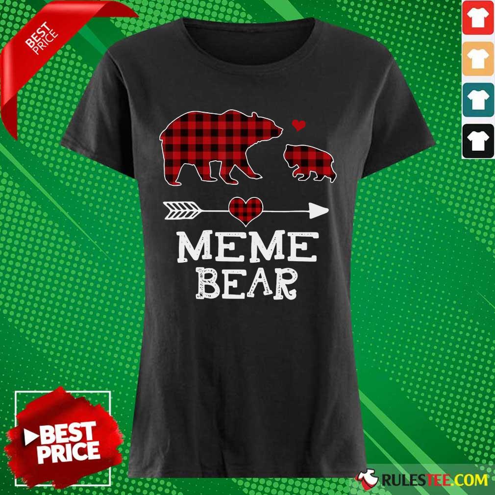 Hot Meme Bear Red Family Happy 8 Shirt - Image 3