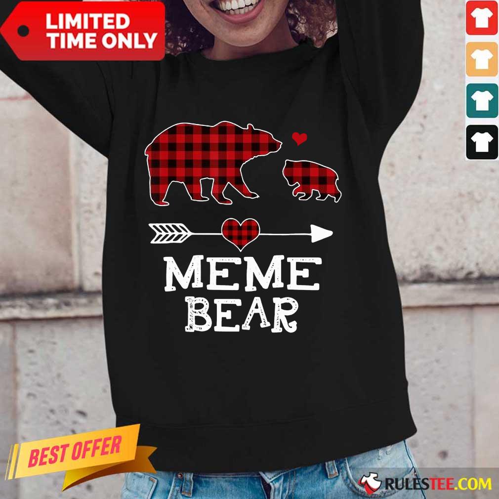 Hot Meme Bear Red Family Happy 8 Shirt - Image 2