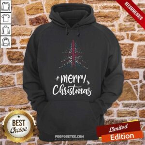 Alternative view of Hot Merry Christmas English Shirt