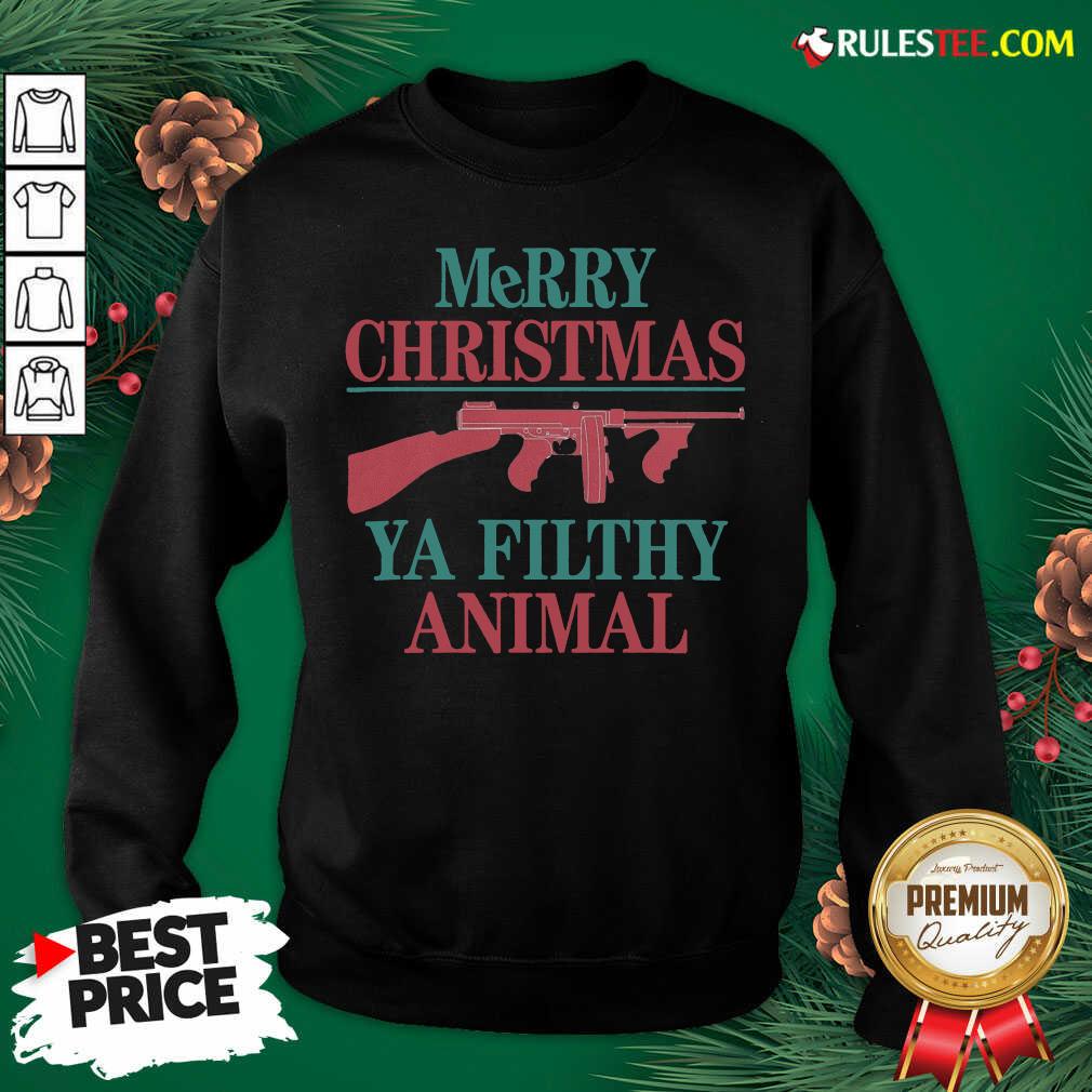 Hot Merry Christmas Ya Filthy Animal Shirt - Image 2