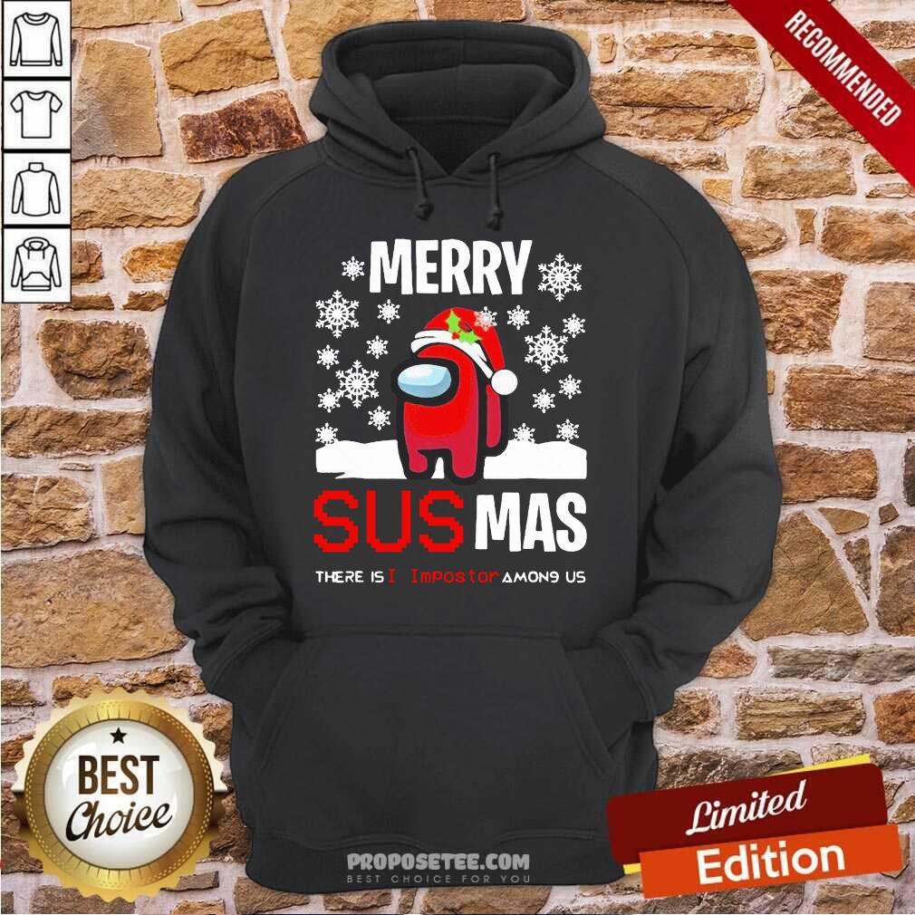 Hot Merry Sus-Mas Among Us Game Shirt - Image 2