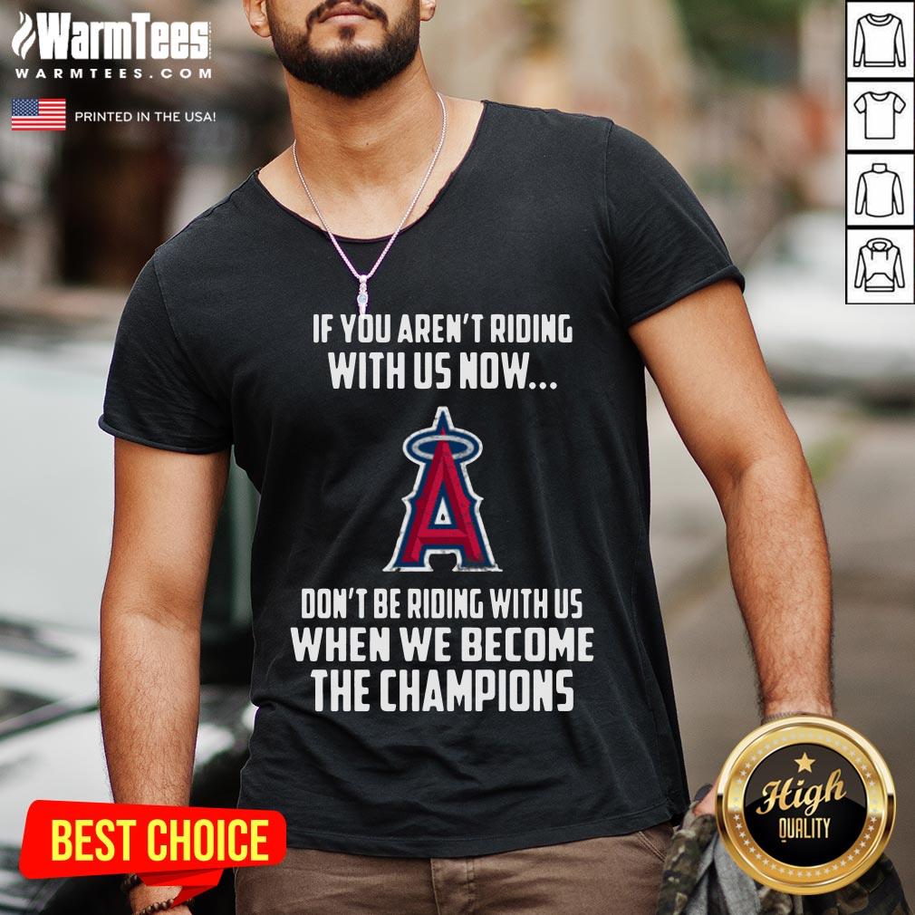 Hot MLB Los Angeles Angels Baseball We Become The Champions Shirt - Image 3