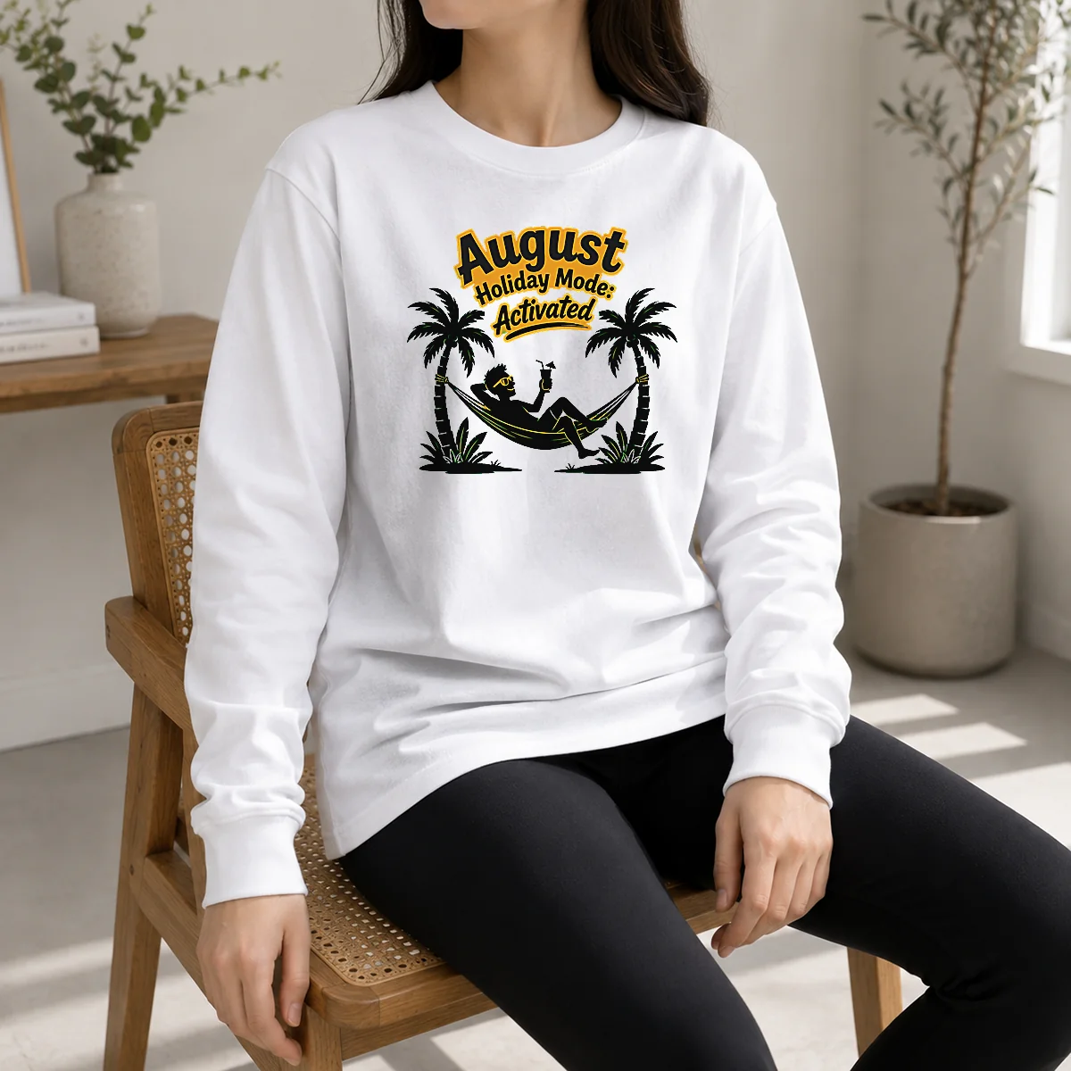 Hot Official August Holiday Silhouette For Proud Summer Relaxers Shirt - Image 6