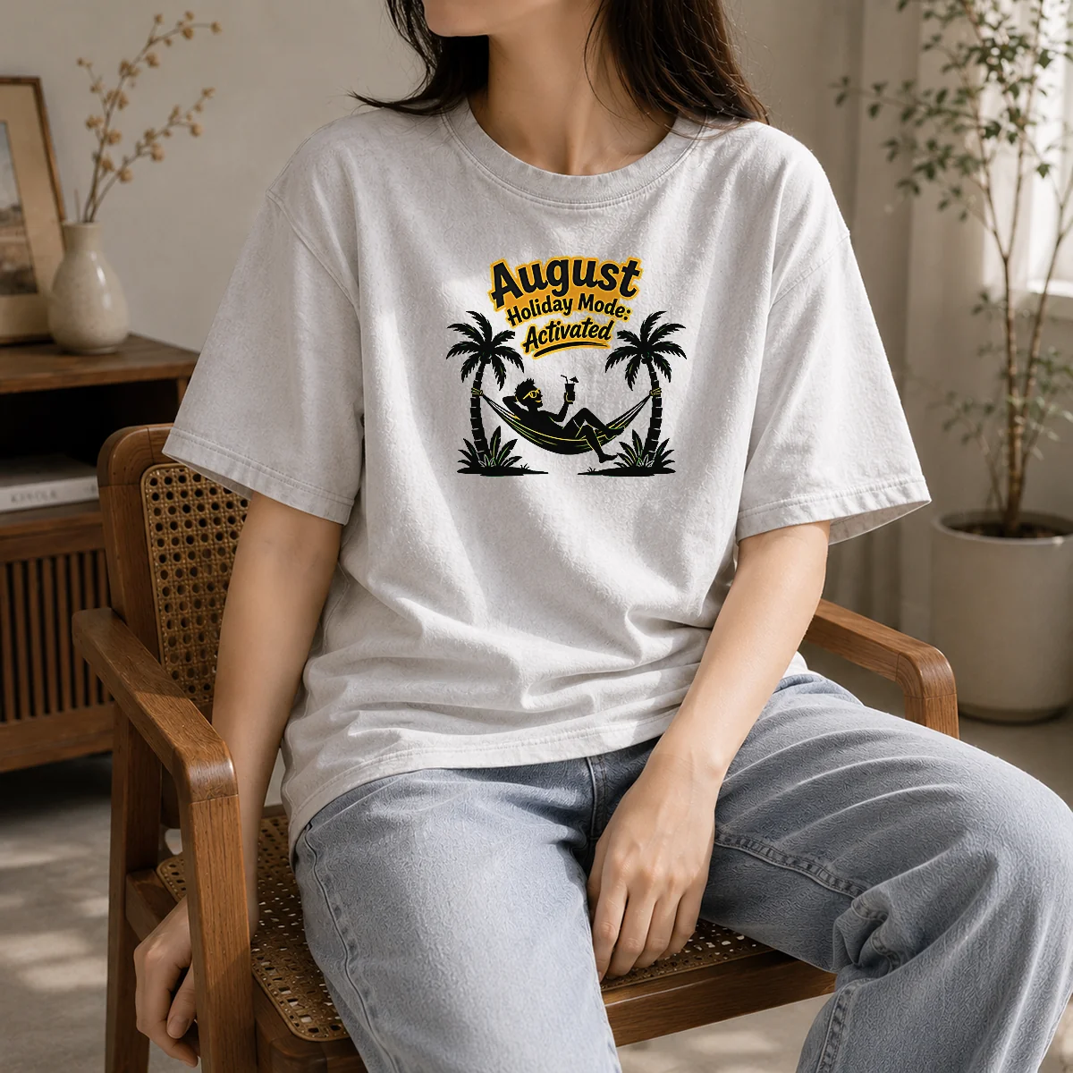 Hot Official August Holiday Silhouette For Proud Summer Relaxers Shirt - Image 8